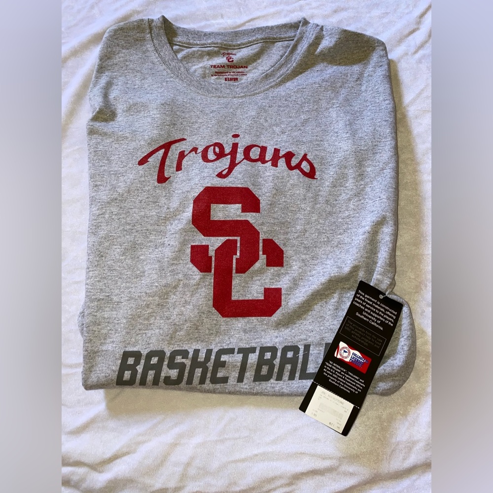 USC TROJANS BASKETBALL TSHIRT